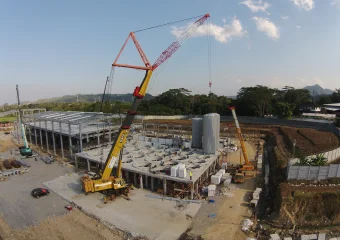 Proses Pembangunan Gedung Proyek AG Construction